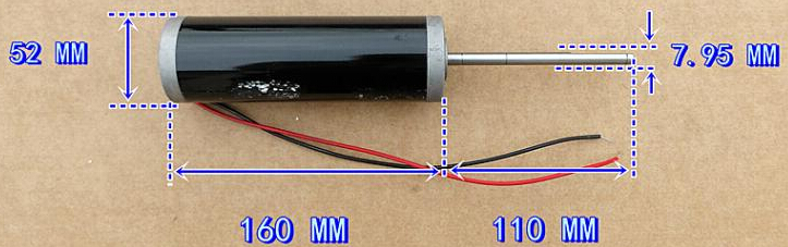 风力发电机 36W直流小型微型 12V-24V永磁直流电机马达