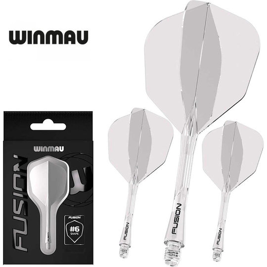 PDC英国WINMAU Fusion No6 Shape威马 6号小方形飞镖翼一体飞镖叶