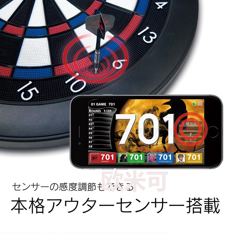 GRAN DARTS 日本设计专业飞镖起跑线镖道飞镖伴侣 投镖Throw Line - 图3