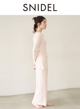 SNIDEL HOME2026春夏新品大理石纹仿珍珠鲨鱼夹发夹SHGG261219