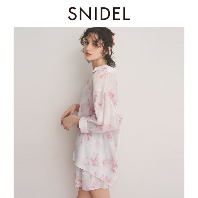 SNIDELHOME ຊຸດນອນດອກໄມ້ທີ່ສະດວກສະບາຍ