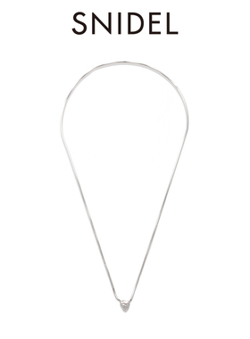 SNIDEL春夏款气质百搭简约金属爱心项链锁骨链SWGA242643