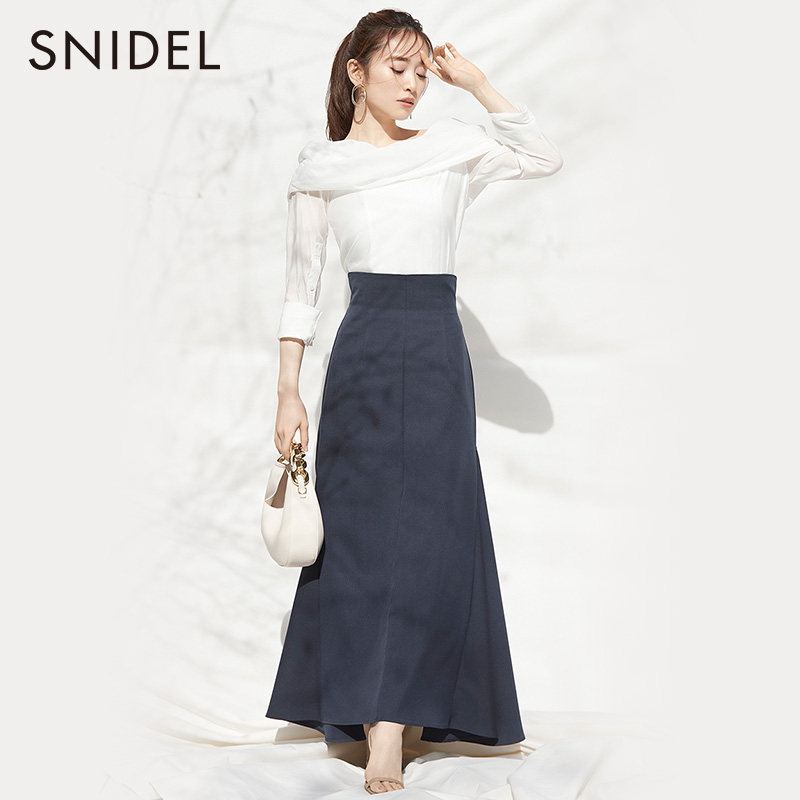  SNIDEL蕾丝衫/雪纺衫