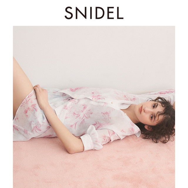 SNIDELHOME ຊຸດນອນດອກໄມ້ທີ່ສະດວກສະບາຍ