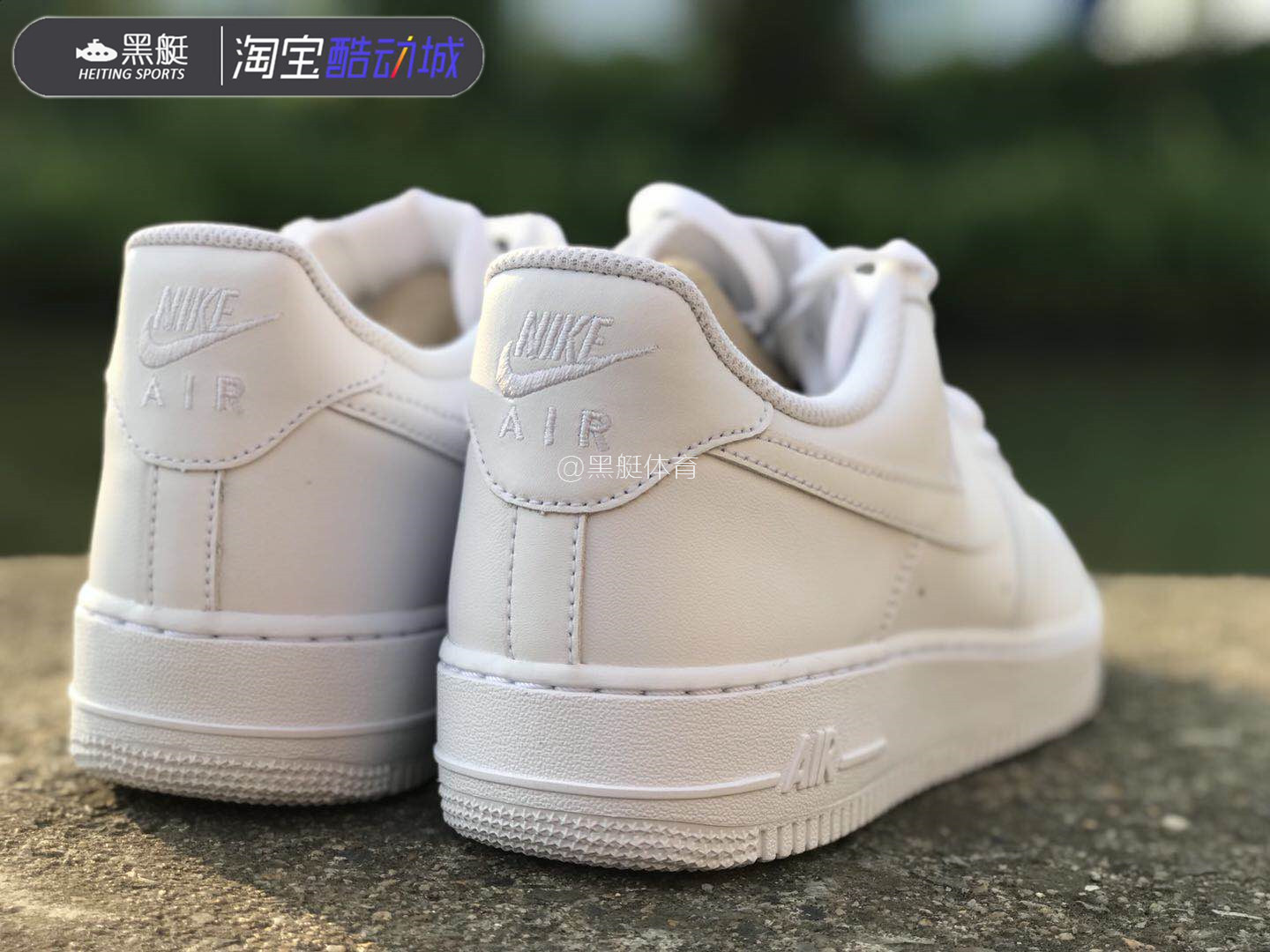 NIKE AIR FORCE 1 AF1空军一号纯白运动板鞋315122-111 315123-图1