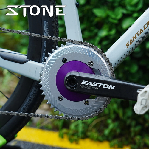 STONE DW BCD110R2 R7100 R8100 R9200一体全铝内偏4mm正负齿单盘 - 图2