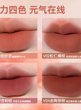 【线下热卖同款】雾动绒感唇泥