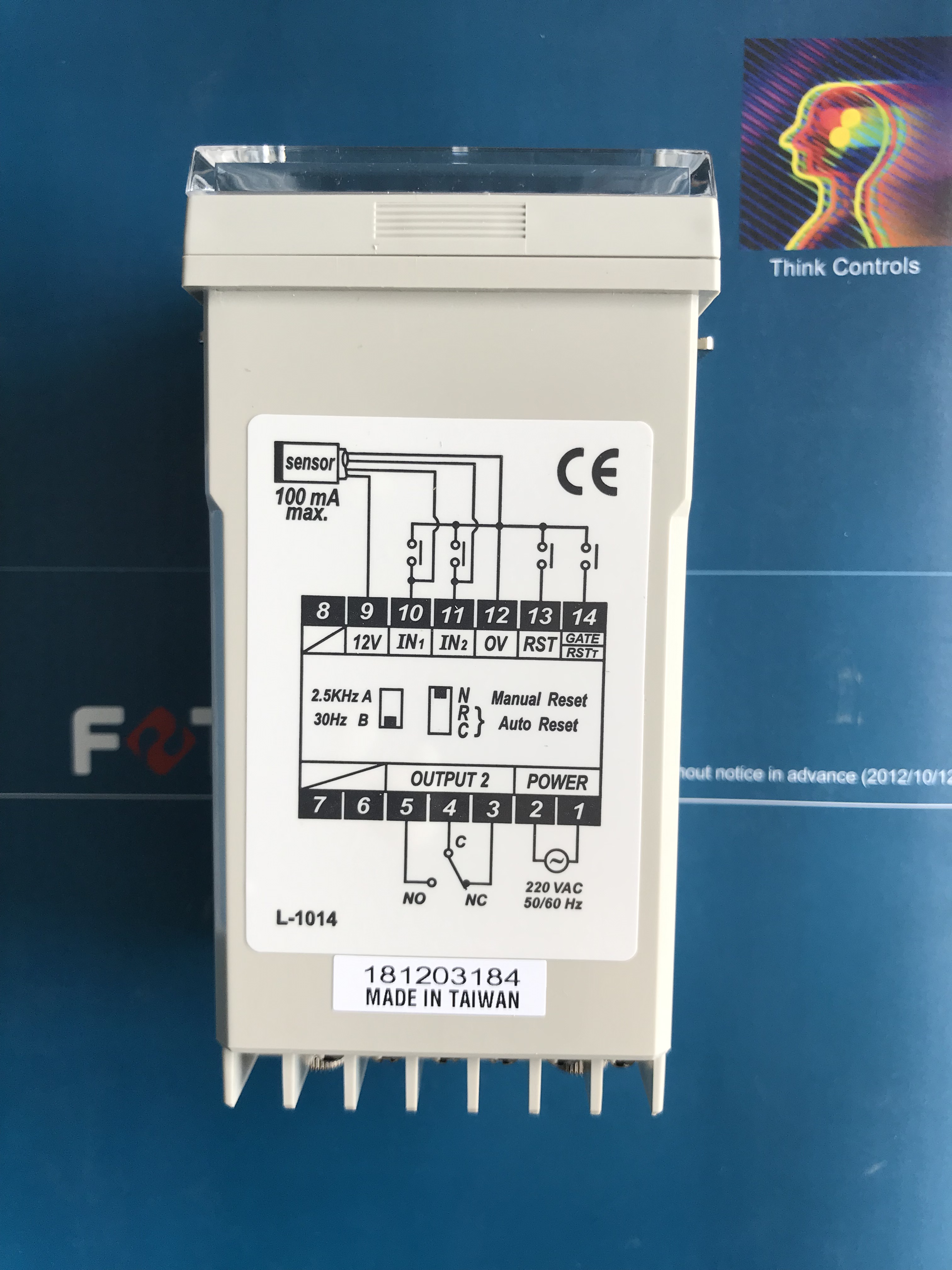 SC-3616原装正品台湾阳明FOTEK多功能72*72尺寸计数器-图1