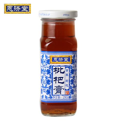 老北京恩济堂官方旗舰店甘草菊花枇杷膏290g 秋梨膏无添加正品 - 图1