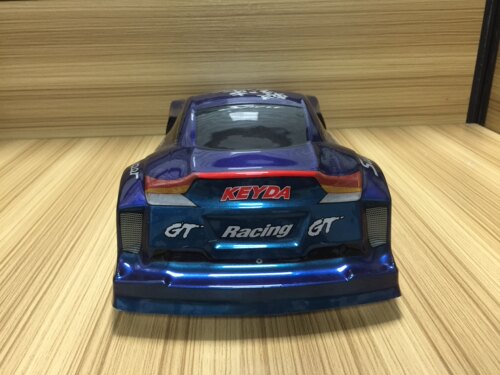 聚乐 1:10本田GT渐变色平跑PVC吸塑车壳 遥控车升级配件宽185MM - 图2