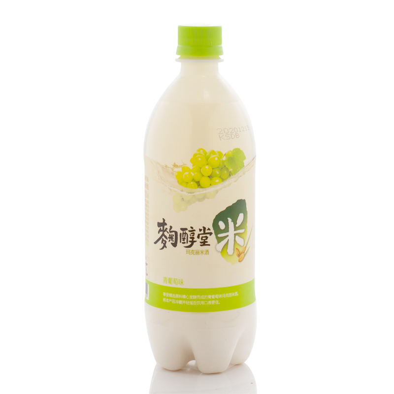 韩国米酒麹醇堂玛克丽青葡萄味750ml*20瓶玛格丽月子白米酒包邮-图3