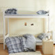 I love the six-piece set of cotton sheets and quilt covers, three-piece set of quilt cores, mattresses, dormitory single set