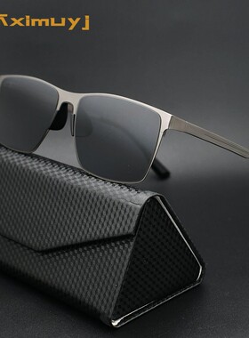 男士大脸方框高清尼龙镜片太阳镜