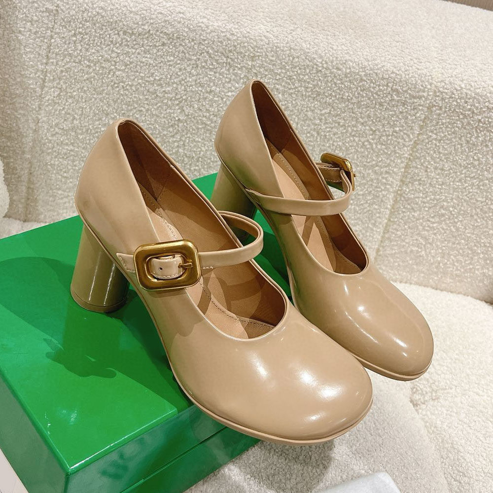 2025新款法式乖巧复古丑萌胖胖大头玛丽珍高跟鞋皮带扣粗跟小皮鞋,淘宝优惠券,粉丝福利购,淘宝优惠卷