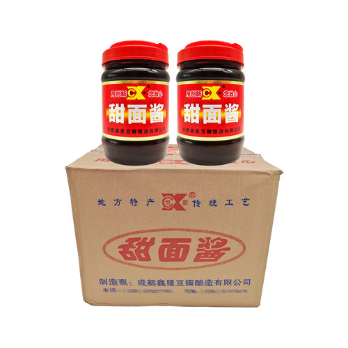 创新甜面酱350g*24瓶整箱重庆杂酱面酸辣粉卤肉卷美味烤鸭蘸酱 - 图3
