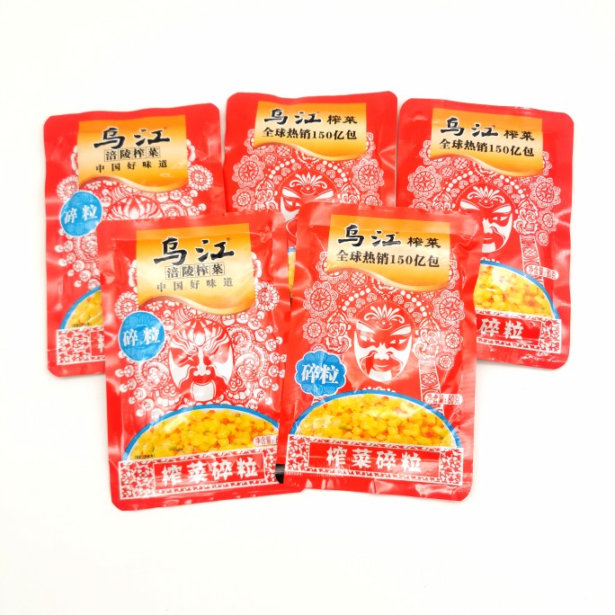 乌江榨菜碎米碎粒80g*3袋乌江榨菜三洗三榨涪陵榨菜重庆小面榨菜 - 图3