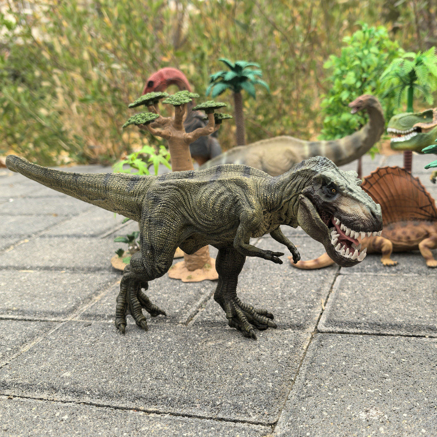 仿真野生动物实心恐龙霸王龙三角龙模型儿童宝宝男孩早教认知玩具,淘宝优惠券,粉丝福利购,淘宝优惠卷