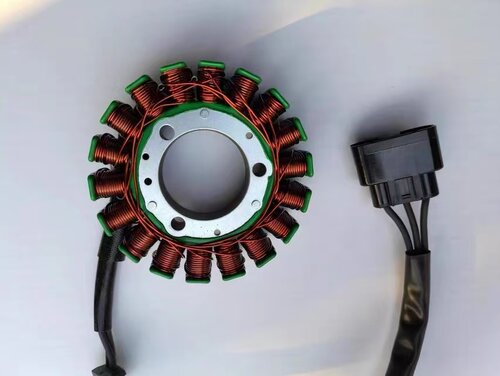 长江400原厂发电机线圈 Bobbie650/700摩托车原装永磁发电机 - 图0