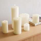 Европейское в стиле свеча бездымный цилиндрический романтический экспортный парафин отель Западный ресторан дома свеча свеча свадьба