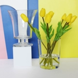 Прозрачный стеклянный современный декор для гостиной, европейский стиль, простой и элегантный дизайн