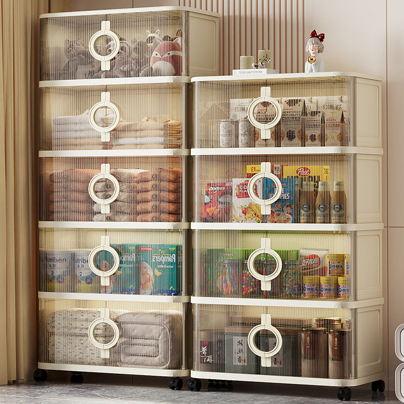 40-70加厚衣柜折叠推拉门多层客厅零食玩具家用置物柜简易收纳柜,淘宝优惠券,粉丝福利购,淘宝优惠卷