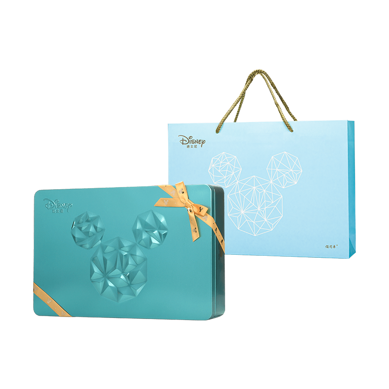 迪士尼年货零食特产幸运星饼干曲奇蛋卷礼盒过年送礼点心糕点520g,淘宝优惠券,粉丝福利购,淘宝优惠卷