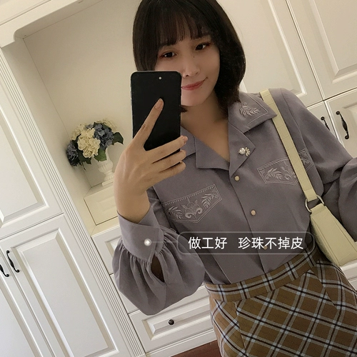 Высококлассная универсальная брошь из жемчуга на лацкан