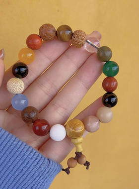 情侣十八籽串珠古风手链礼物