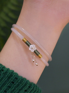 小z优品古风女玉髓温柔显白玉镯