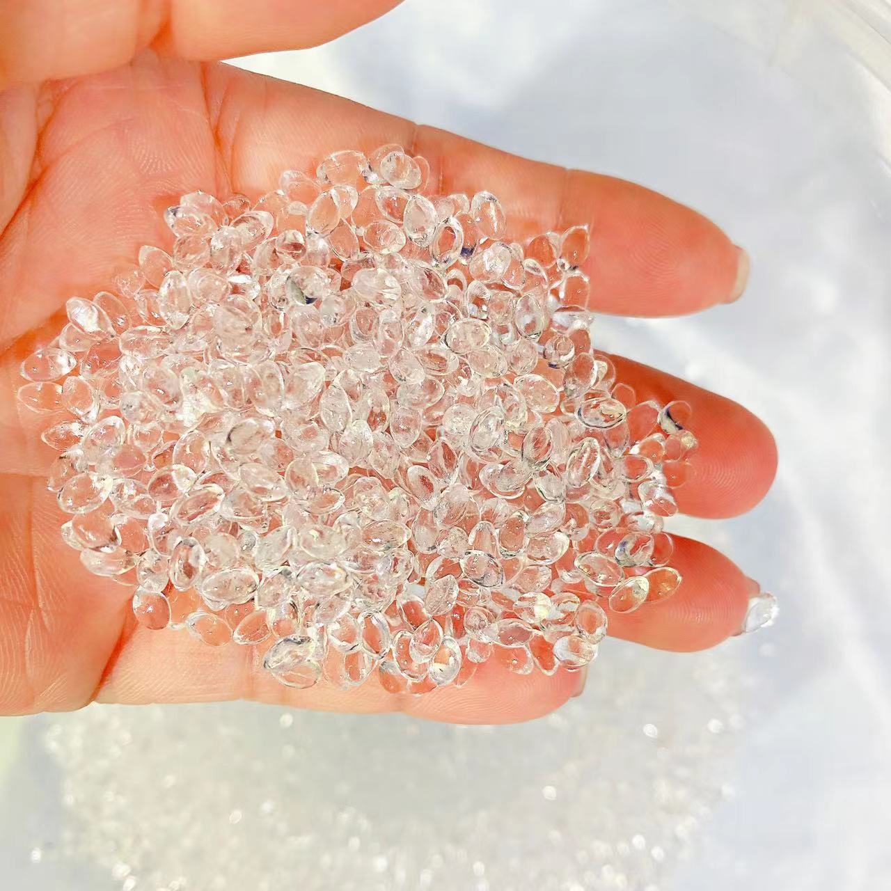 透明可塑土水晶土自由树脂DIY低温熔手工翻模粘土玻璃泥补土重复 - 图3