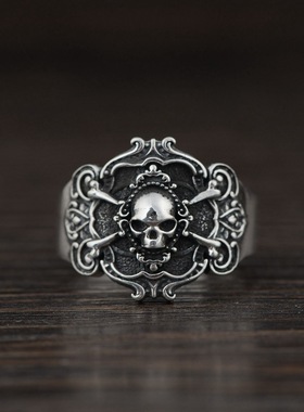 金鹿王复古泰银食指批发男款