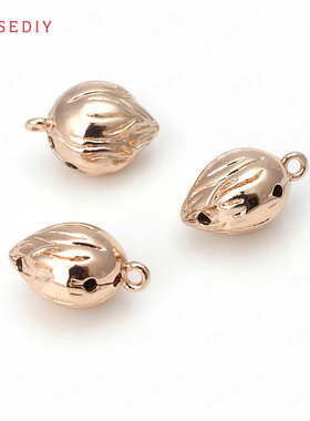 diy铜镀真金手链耳环头饰吊坠