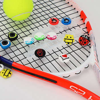 Babolat tennis racket shock absorber circle logo ເຄື່ອງດູດຊ໊ອກ cushioning ຢາງ particle racket ດູດຊ໊ອກ