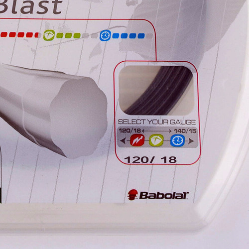 Babolat百宝力RPM BLAST rough纳达尔御用网球线聚酯硬线软线 - 图1