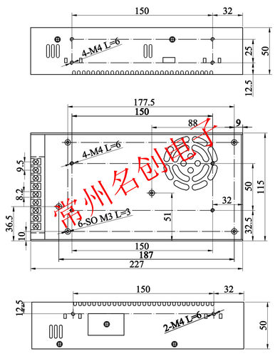 AC220V转12V33A灯箱控制电源12V400W直流隔离12VLED稳压器 - 图0