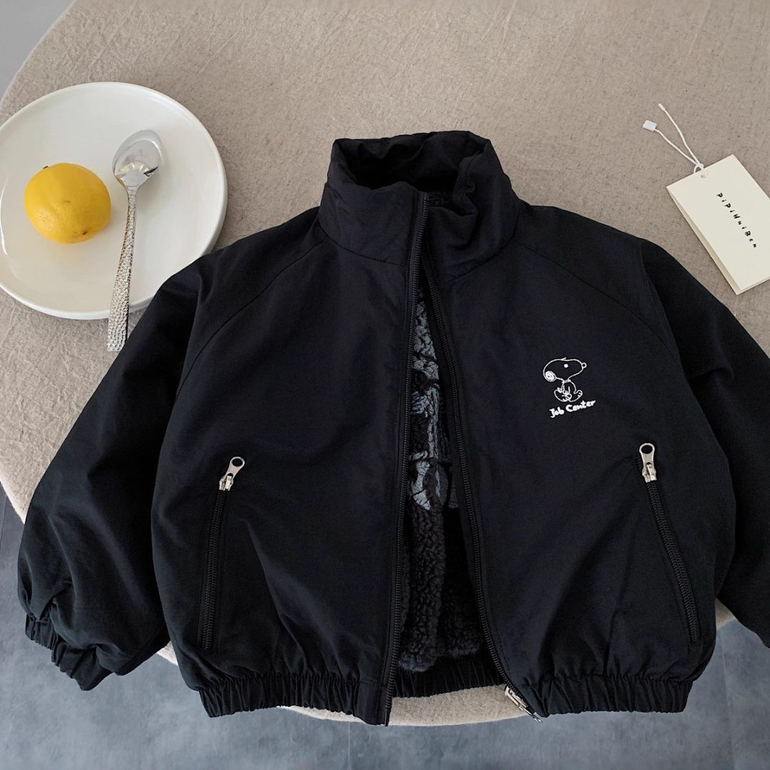 儿童外套男加绒2025冬季新款小童外搭棉袄洋气宝宝卡通棉衣女加厚,淘宝优惠券,粉丝福利购,淘宝优惠卷