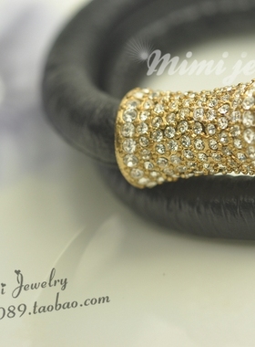 丹麦仿古做旧经典款朋克风手链