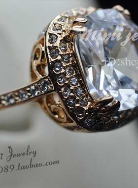 清货欧单镀金高端奥地利水晶超大