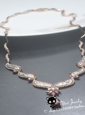 ins高级微镶工艺复古孤品毛衣链