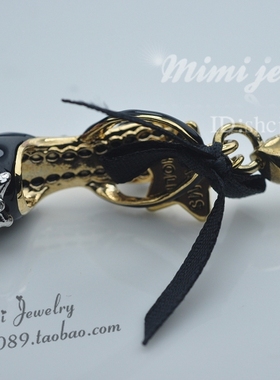 美国黑色高跟鞋钥匙扣ins吊坠