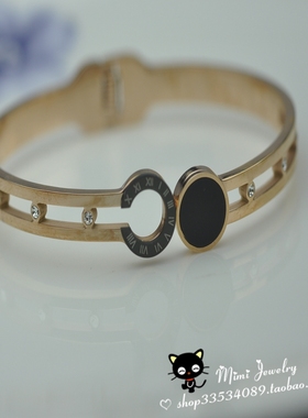 钛钢复古vintage时尚ins抖音手镯