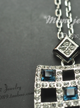 镀金珠宝奥地利一见倾心短款项链