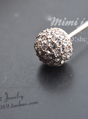 欧洲镀金微镶工艺ins复古短项链