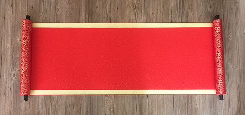 婚礼嘉宾礼薄签名册 签到本商务签名薄卷轴 空白签名卷轴 签到薄 - 图1