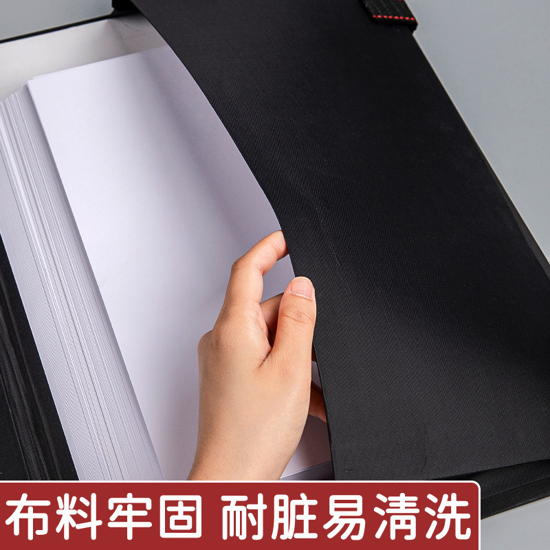 柏伦斯8K速写板速写夹黑色素描写生画板夹8开儿童成人防水绘画夹,淘宝优惠券,粉丝福利购,淘宝优惠卷