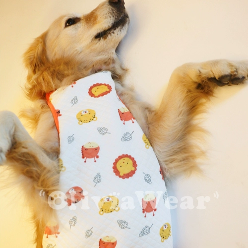 Маленький живот не боится того, что Liangxin Golden Retriever, Big Dog Teddy, утолщен четыре сезона теплый воздушный хлопок живот, домашние принадлежности