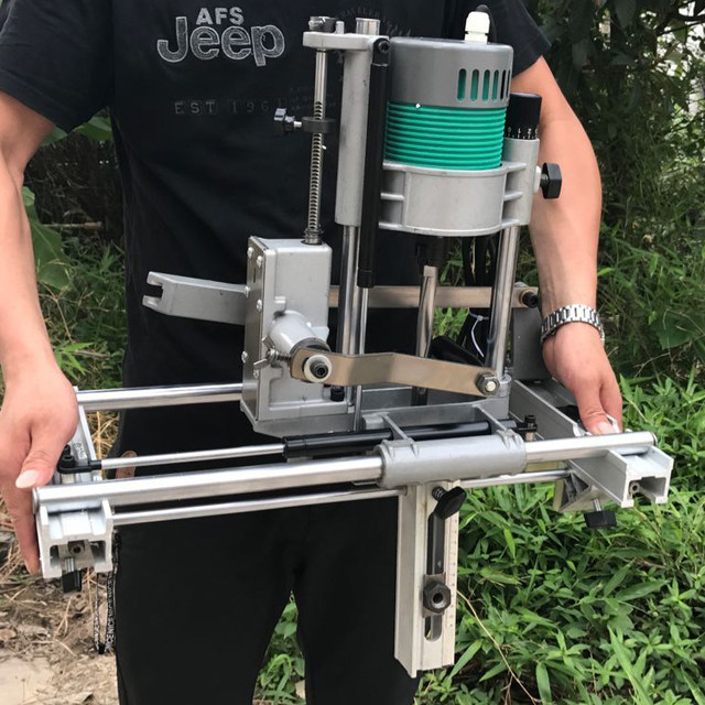 Punching machine, slotting machine, Linglai wooden door keyhole machine, mortise and tenon machine