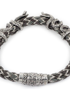 眼镜蛇钢丝编织磁吸饰品手链