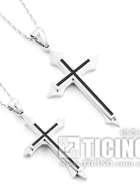 diy克罗星情侣信物刻字吊坠链