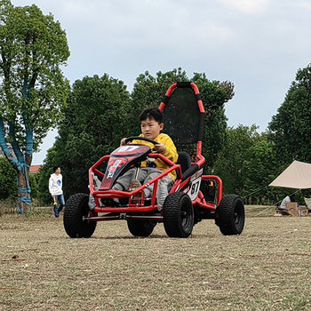 ລົດໄຟຟ້າ kart ສໍາລັບເດັກນ້ອຍແບບດ່ຽວ ແລະຄູ່ນໍ້າມັນແອັດຊັງ ສີ່ລໍ້ສໍາລັບຜູ້ໃຫຍ່ ຂັບລົດຫາດຊາຍ off-road ສະຖານທີ່ບັນເທີງໃຫ້ເຊົ່າ